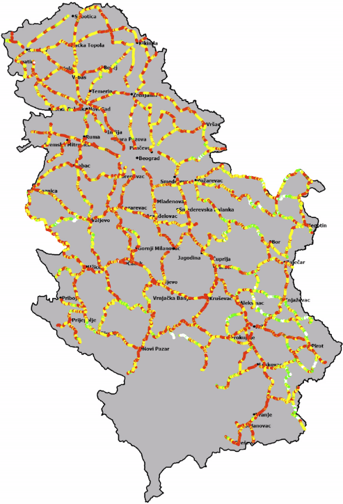 Fig. 8. 4G/LTE network coverage maps
